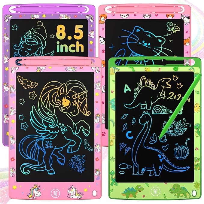 4 Pack LCD Writing Tablet for Kids