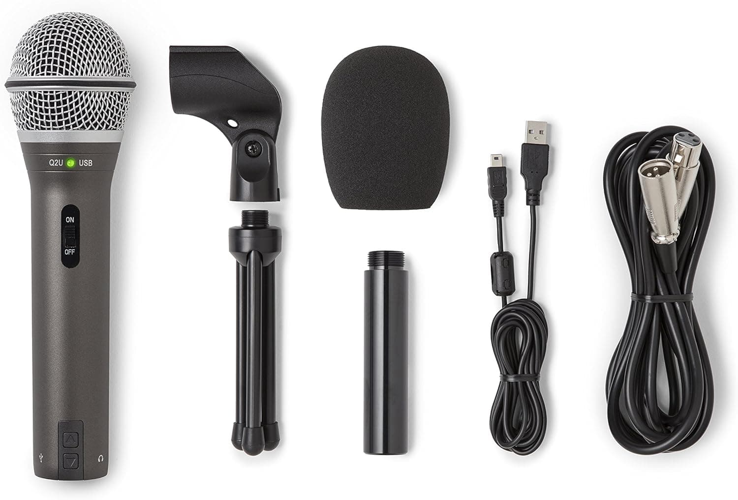 Samson Q2U Dynamic USB/XLR Microphone