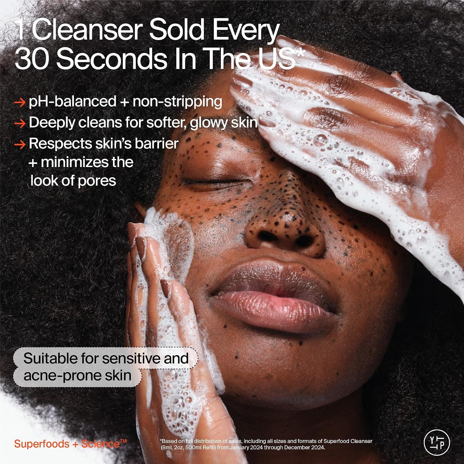 Youth To The People Superfood Facial Cleanser - Kale + Green Tea Daily Face Wash