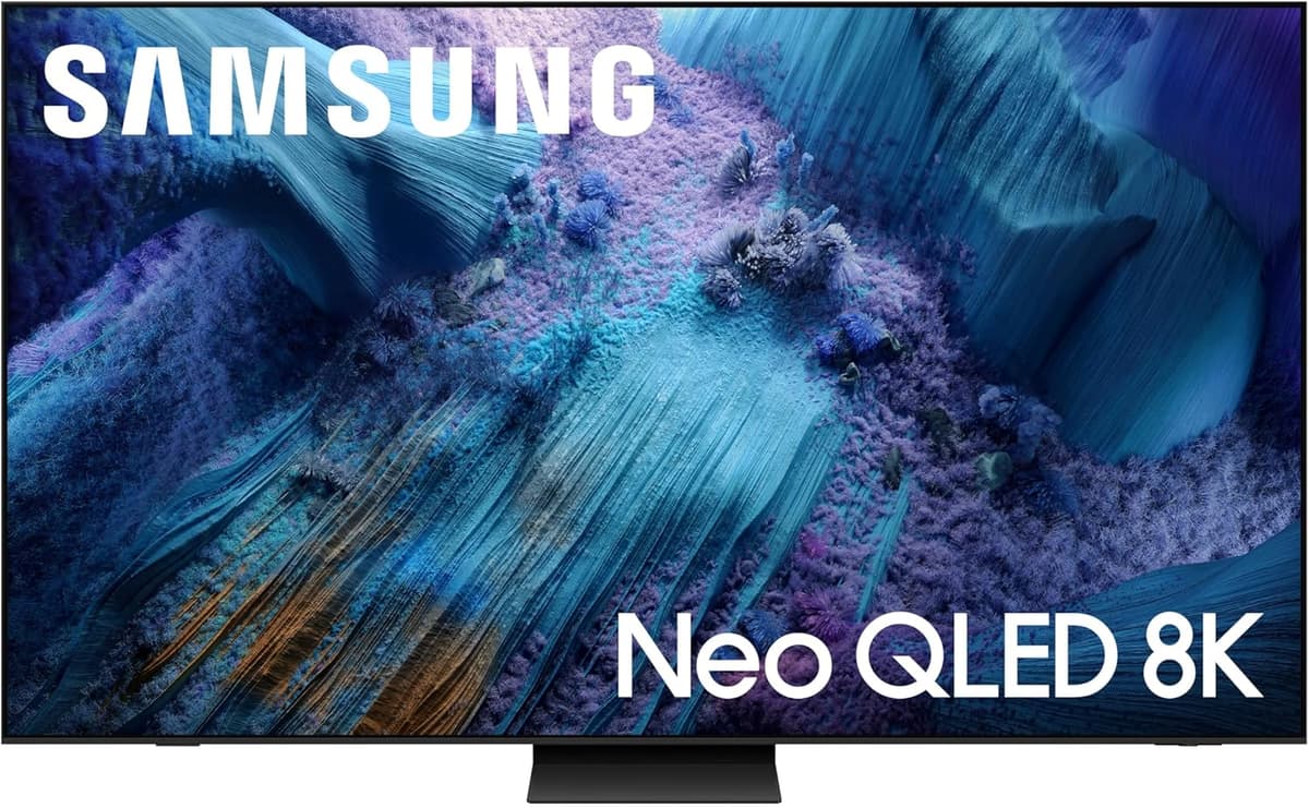 Samsung 65-Inch Class Neo QLED QN990F 8K Mini LED Smart TV (2025 Model) NQ8 AI Gen3 Processor, 8K AI Upscaling Pro, Wireless One Connect, Glare Free, Samsung Vision AI, Alexa Built-in