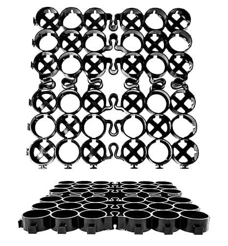 TRUEGRID | PRO Plus Permeable Pavers | Designed for Roads, Parking Lots, Stables | Outdoor Pavers | 1.8" Depth, 250,000+ lb Load Class | Pack of 10 (40 Square Feet)