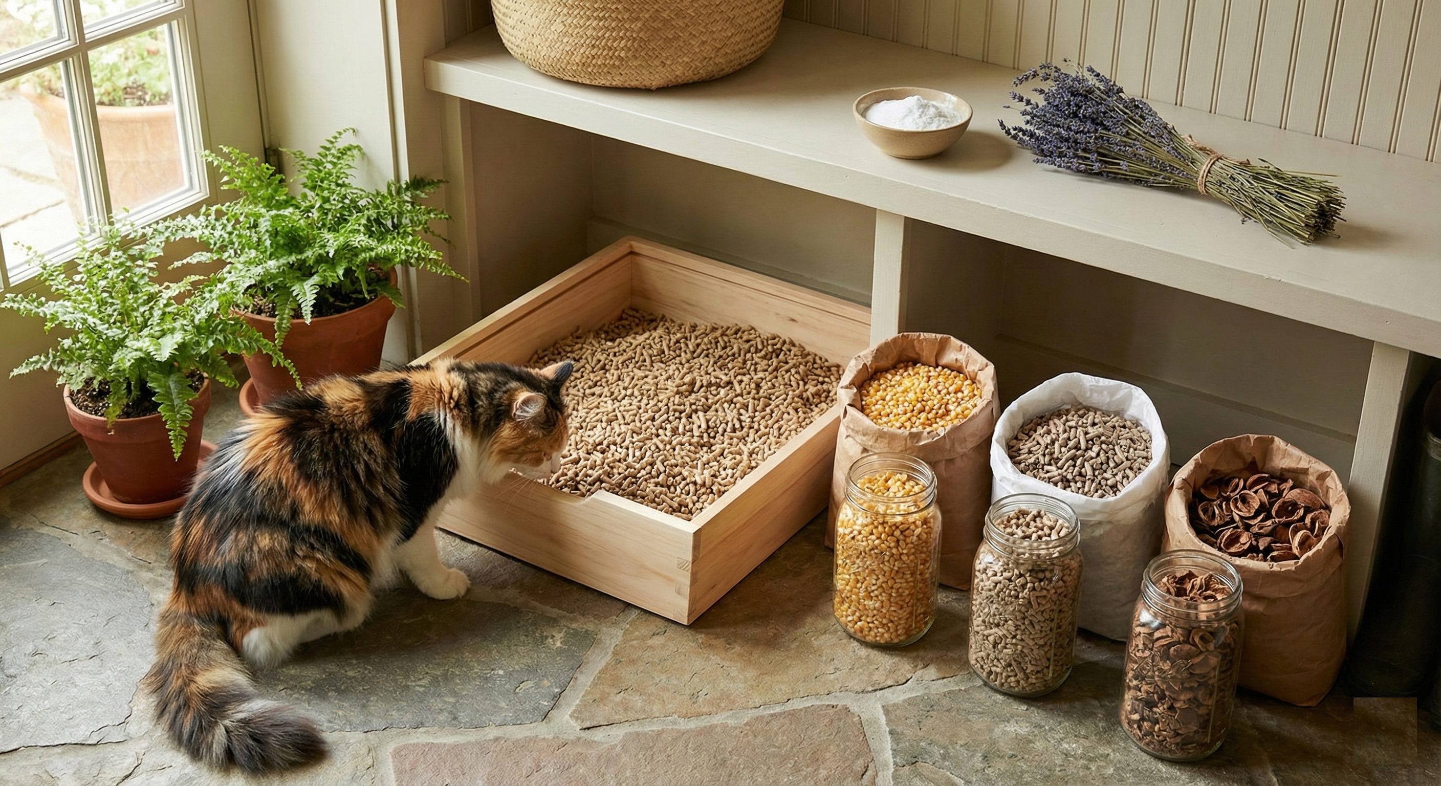 Eco-friendly cat litters for sustainable pet care and odor control
