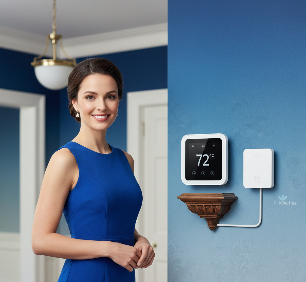 Smart Thermostats for Historic Homes: Comparing Non-C-Wire Options for US Houses Built Before 1950