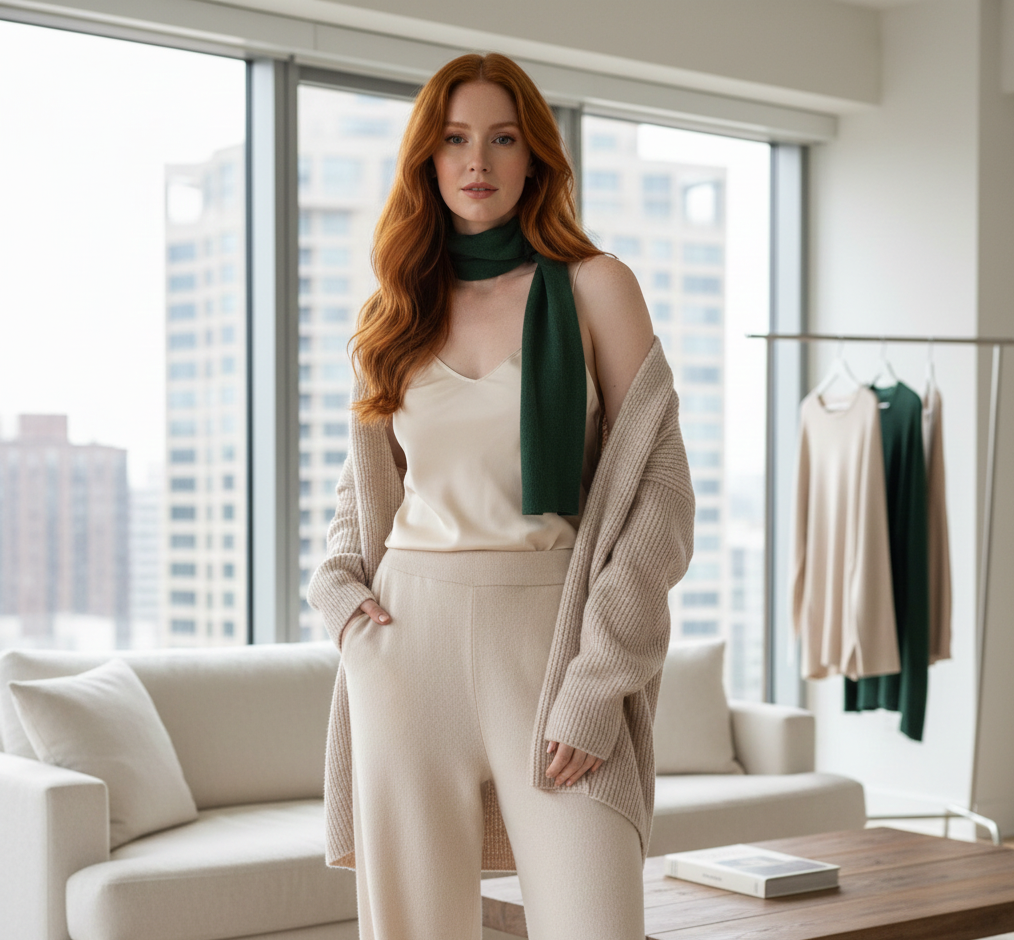 Sustainable Luxury Essentials: The Best Washable Silk & Recycled Cashmere for a USA Capsule Wardrobe