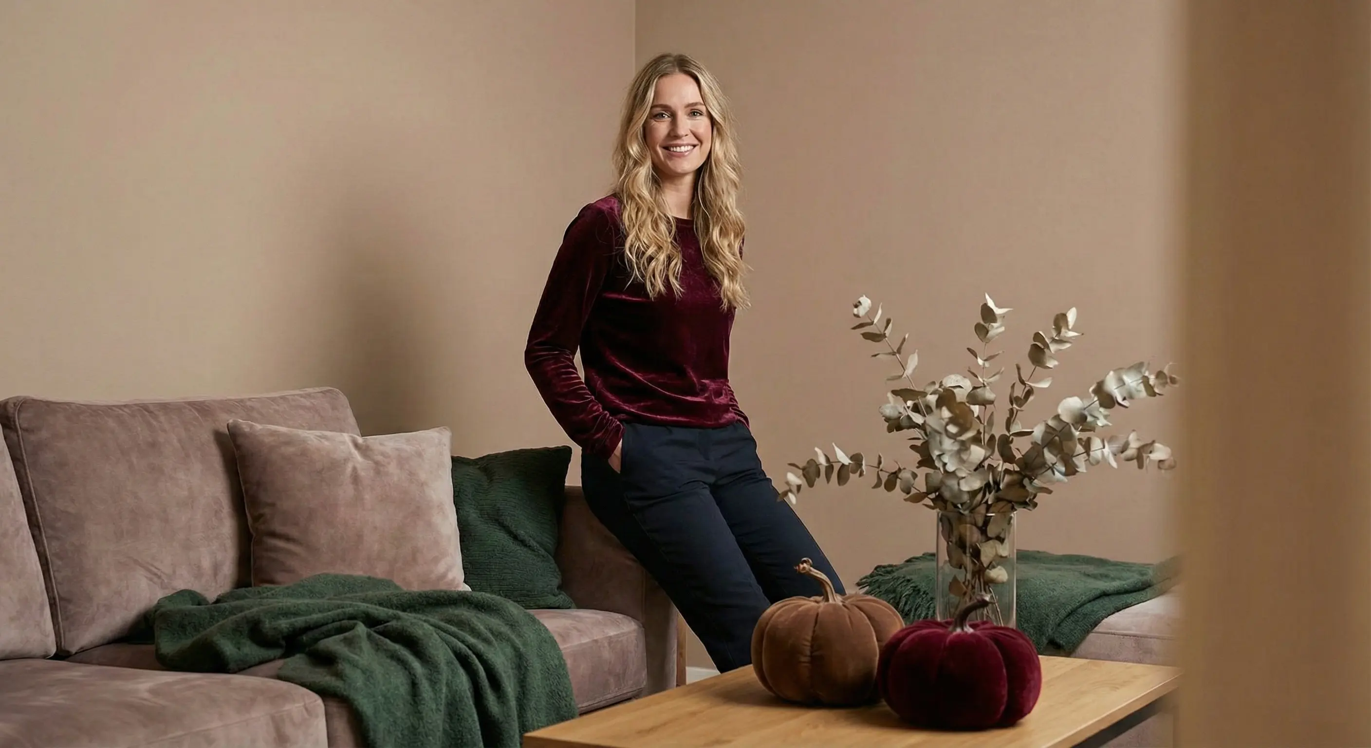 The Best Seasonal Decor in Brown, Burgundy, and Green: Top Picks